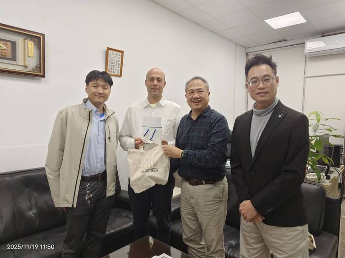 【國際學術交流】來自立陶宛Vilnius Gediminas Technical University,Jurgis Zagorskas Associate Professor到訪本系(另開新視窗/jpg檔)圖片